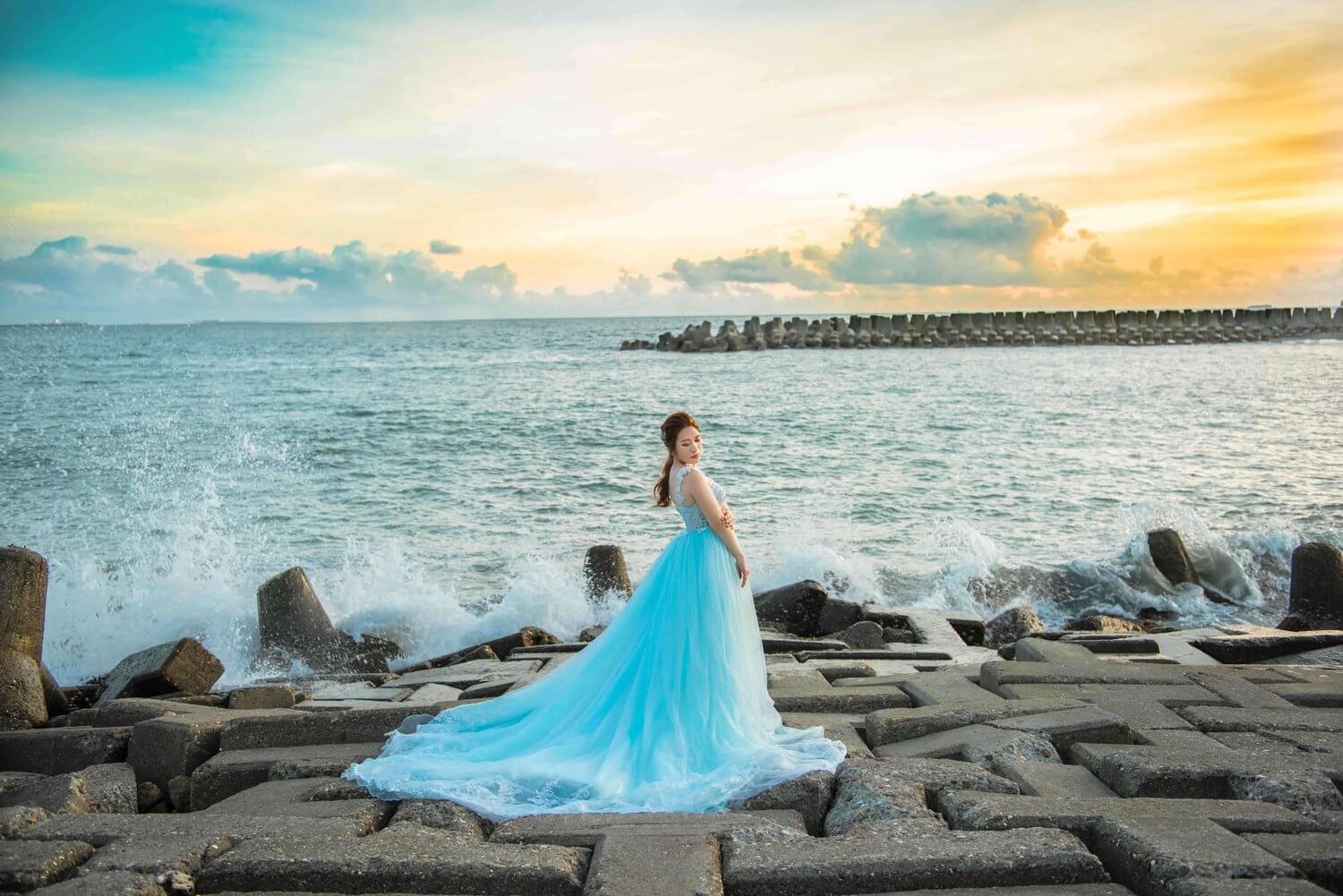 旗津婚紗拍攝的第2張圖片